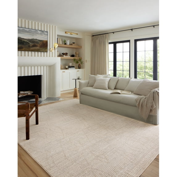 Loloi Kamala Natural / Mist 2'-7" x 10'-0" Runner Rug