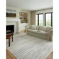 thumbnail image 1 of Loloi Kamala Sky / Dove 18" x 18" Sample Rug, 1 of 7