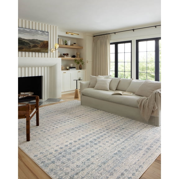 Loloi Kamala Sky / Dove 9'-2" x 13' Area Rug