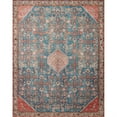 thumbnail image 1 of Loloi Layla LAY-10 Printed Marine / Clay Oriental Area Rug 18" x 18" Sample Swatch, 1 of 4