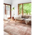 thumbnail image 1 of Loloi II Layla LAY-11 Printed Cinnamon / Sage Oriental Area Rug 5'-0" x 7'-6", 1 of 8
