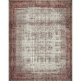 thumbnail image 1 of Loloi II Layla LAY-12 Printed Ivory / Brick Oriental Area Rug 2'-6" x 12'-0", 1 of 4