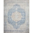 thumbnail image 1 of Loloi Layla Oriental Blue / Orange Printed Area Rug, 1 of 6