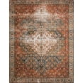thumbnail image 1 of Loloi II Layla Printed Oriental Distressed Ocean / Multi Area Rug, 1 of 6