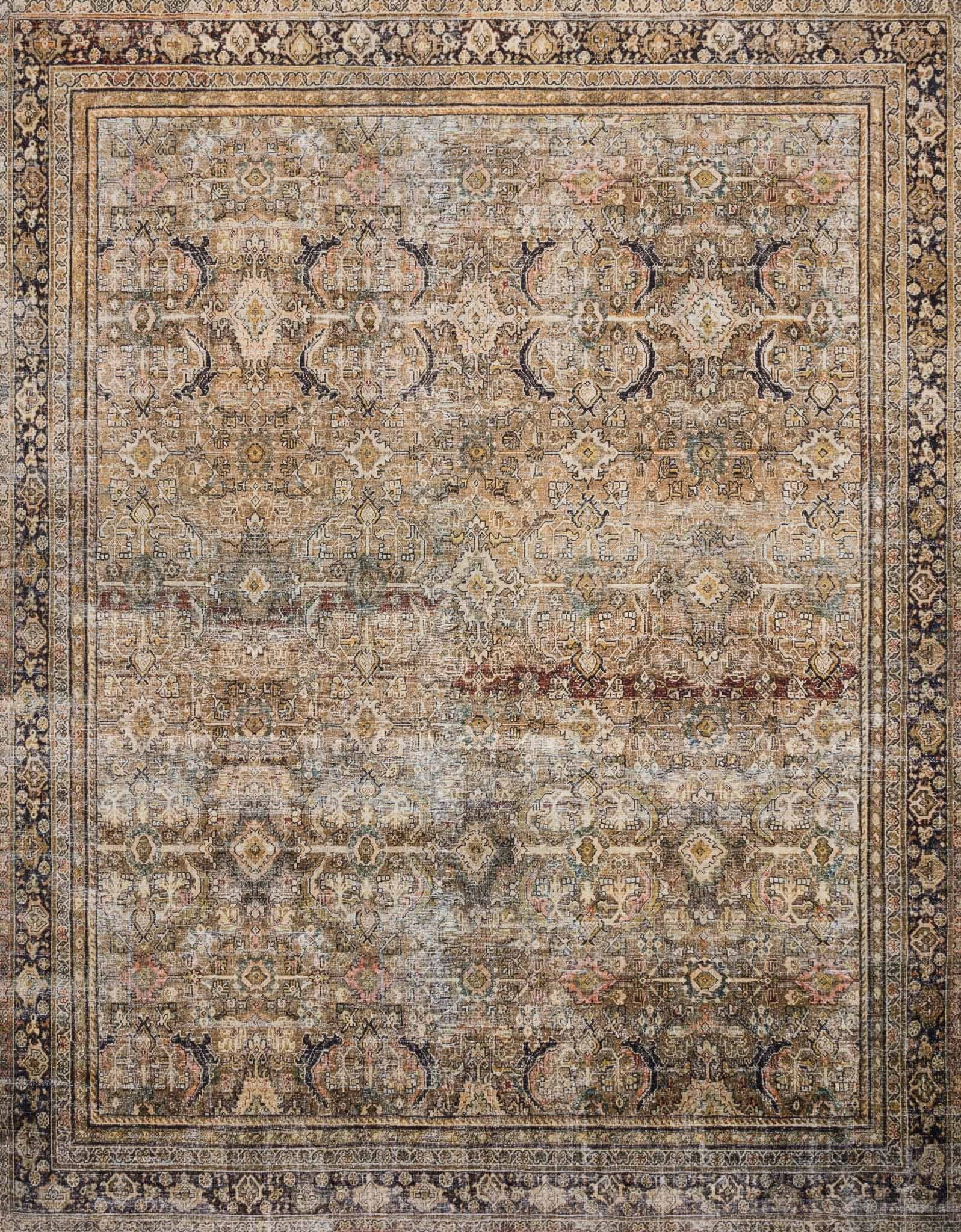 Elysian Gray 4' x 6' Easy-Care Synthetic Rectangular Rug