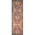 thumbnail image 1 of Loloi Layla Printed Oriental Distressed Red / Navy Area Rug, 1 of 6