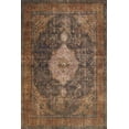thumbnail image 1 of Loloi Loren Collection LQ-02 Plum / Multi Oriental Area Rug 1'-6" x 1'-6" Sample Swatch, 1 of 8