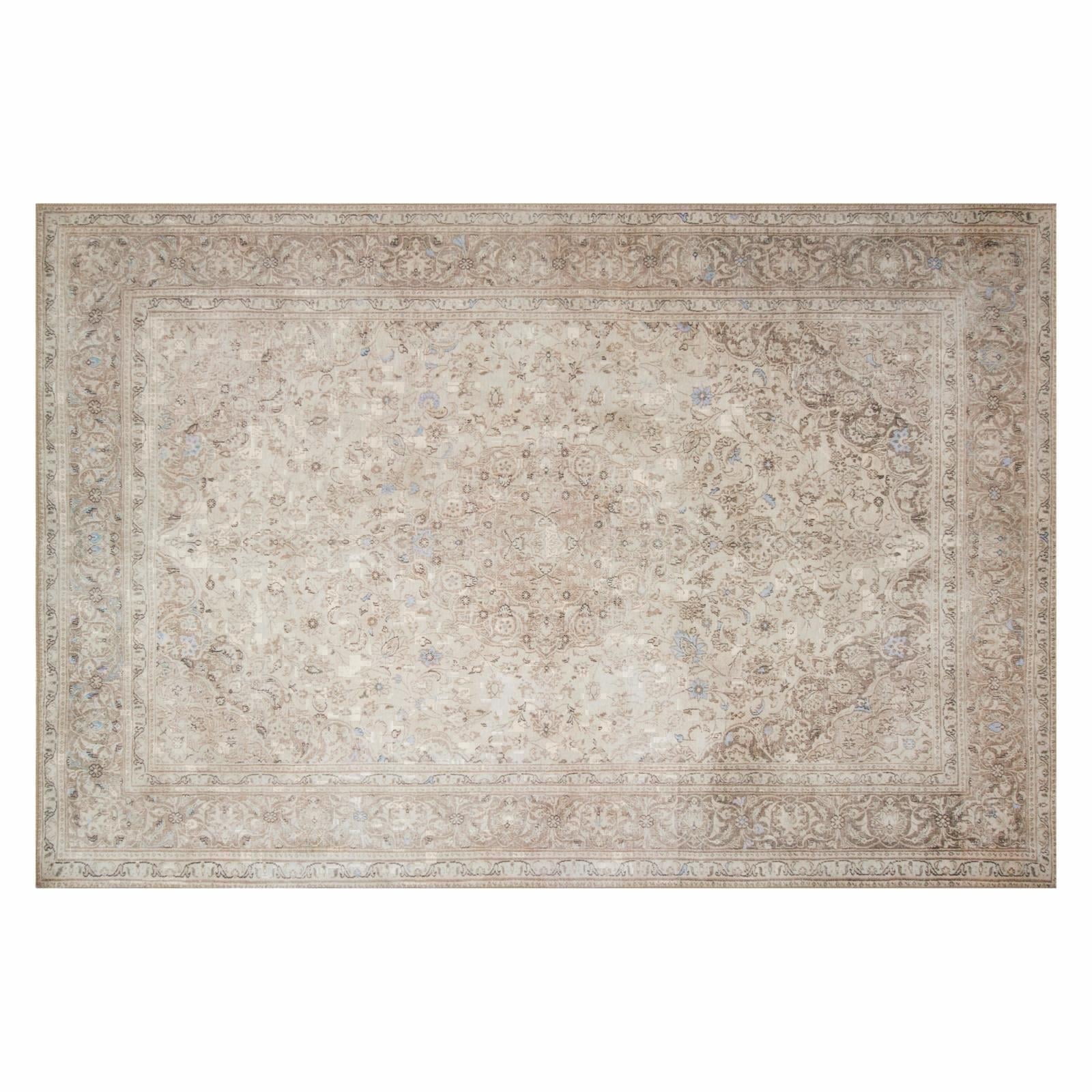 Loloi Loren Collection LQ-03 Sand / Taupe Oriental Area Rug 3'-6" x 5'-6"