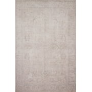 Loloi Loren Collection LQ-12 Sand Oriental Area Rug 1-6" x 1-6" Sample Swatch