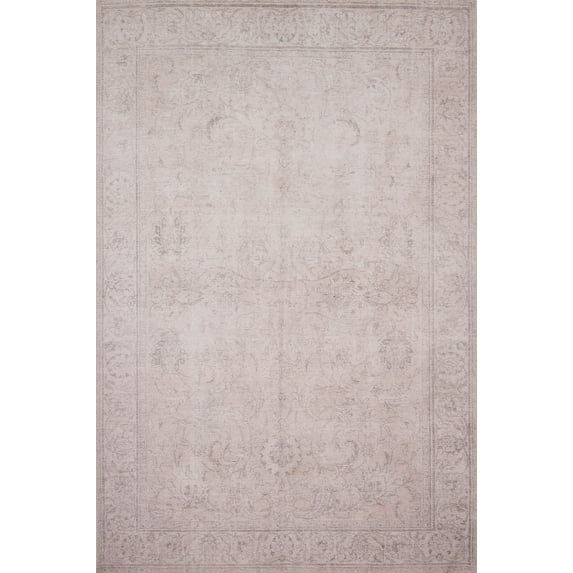 Loloi II Loren Collection LQ-12 Sand Oriental Area Rug 8'-4" x 11'-6"