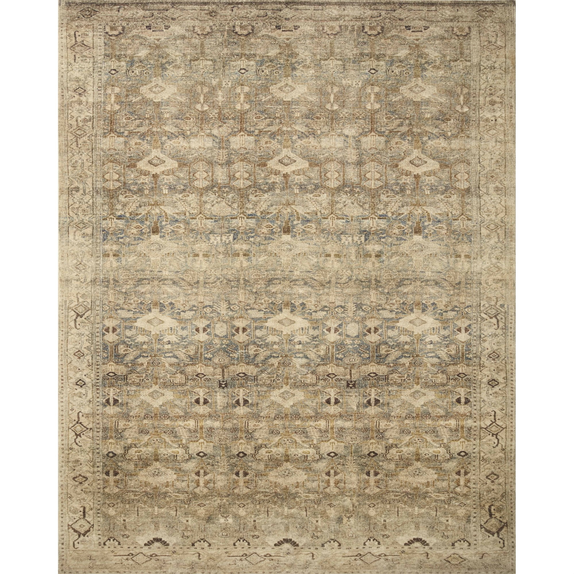 Loloi MARGOT MAT-04 ANTIQUE / SAGE 7'-6" x 9'-6"