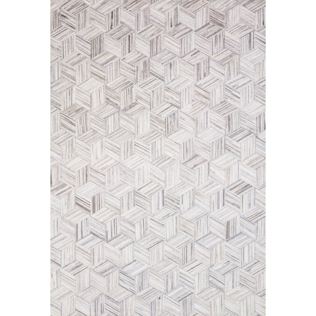 Loloi II Maddox MAD-07 Lt Grey / Ivory 3'-6"x5'-6" Area Rug