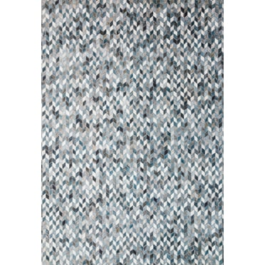 Loloi II Maddox MAD-08 Ocean / Grey 1'-6"x1'-6" Sample Swatch