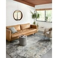 thumbnail image 1 of Loloi Maeve Collection MAE-01 Silver / Slate, Abstract Area Rug 2'-7" x 10'-0", 1 of 4