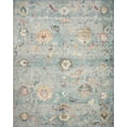 thumbnail image 1 of Loloi Margot Denim / Multi 2'-6" X 9'-6" Runner Rug, 1 of 7