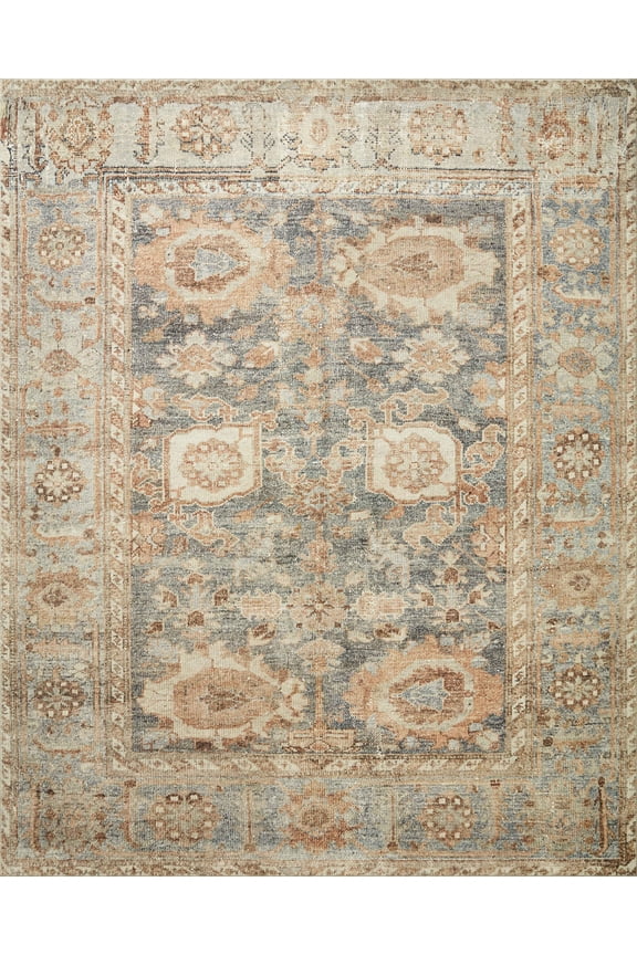MARGOT MAT-03 OCEAN / SPICE 18" x 18" Sample