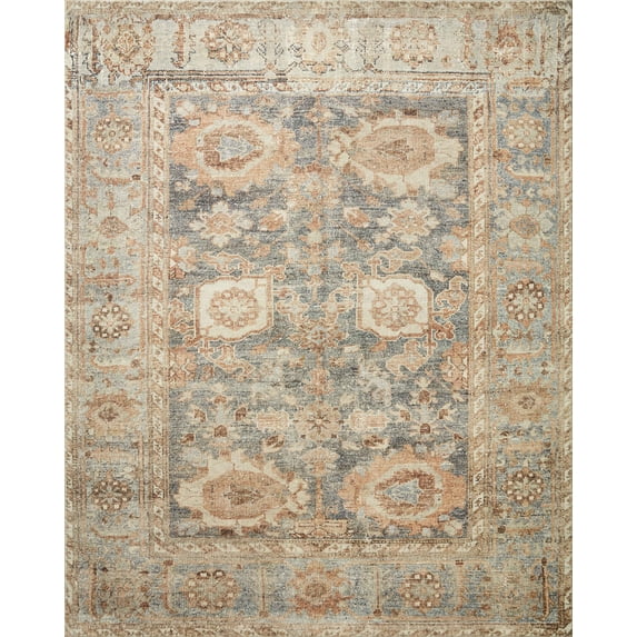 Loloi MARGOT MAT-03 OCEAN / SPICE 2'-3" x 3'-9"