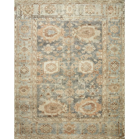 Loloi MARGOT MAT-03 OCEAN / SPICE 7'-6" x 9'-6"