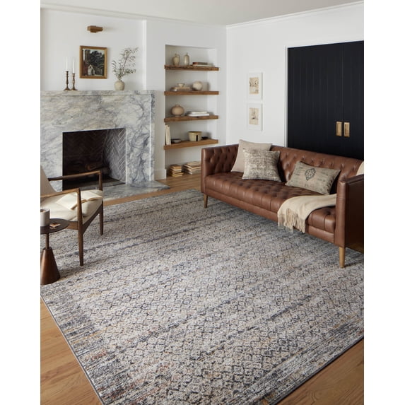 Loloi Monroe Grey / Multi 2'-6" x 5'-9" Accent Rug