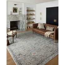 Loloi II Monroe Sky / Gold 2'-6" x 4'-0" Accent Rug