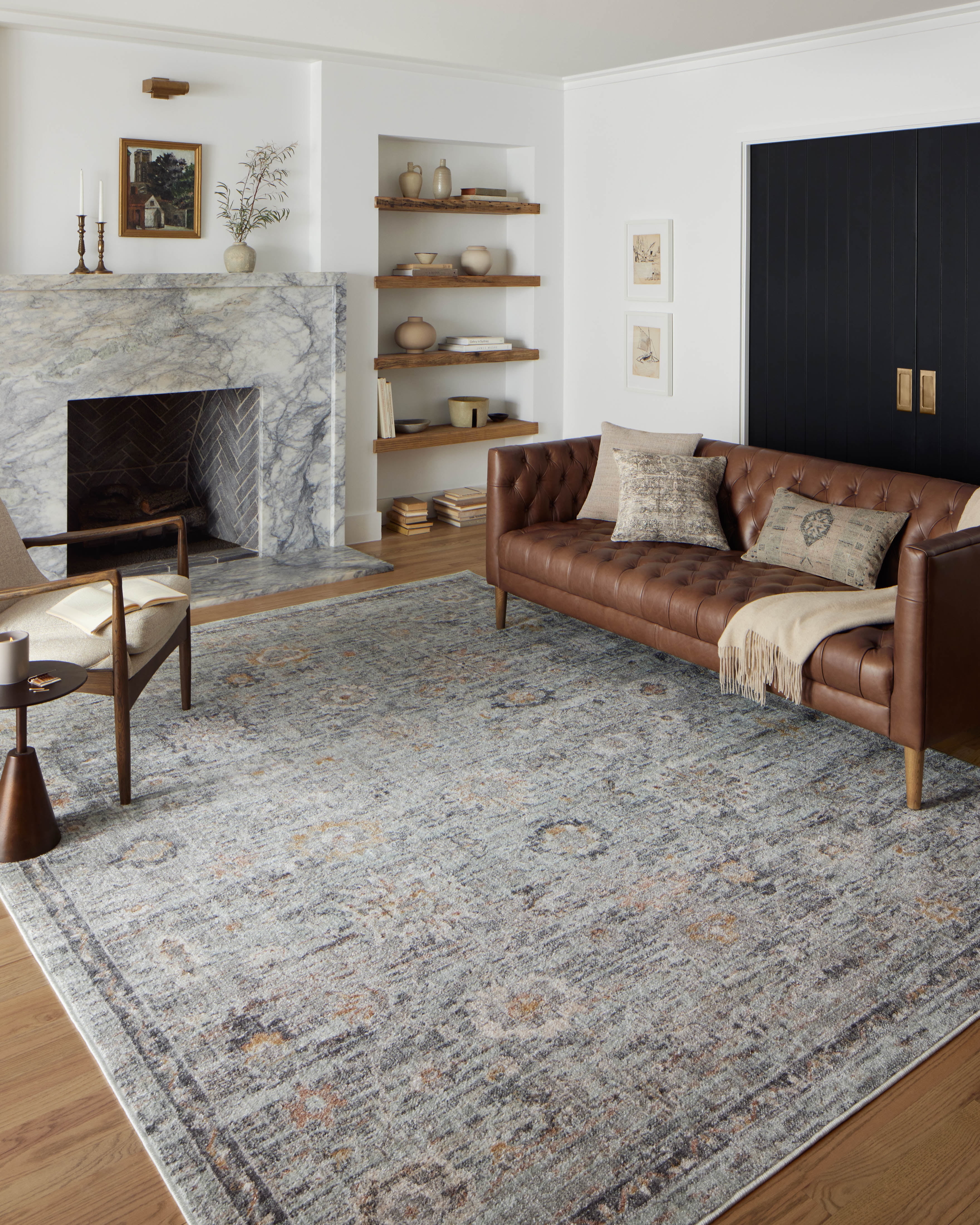 Loloi Monroe Sky / Gold 9'-3" x 13' Area Rug