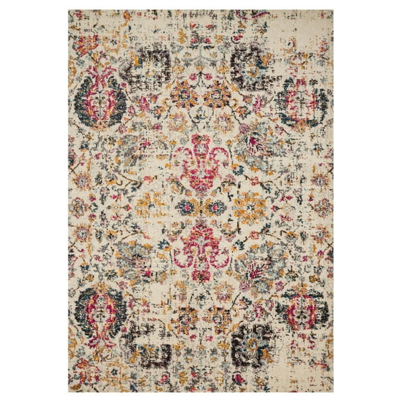 Loloi II Nadia Abstract Ivory / Multi Area Rug
