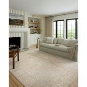 Loloi Odette Beige / Silver 7-10" x 10 Area Rug