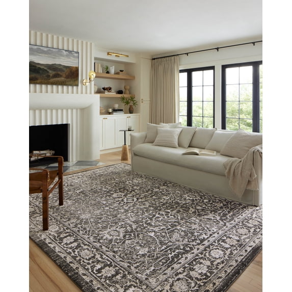 Loloi Odette Charcoal / Silver 11'-2" x 15'-7" Area Rug