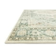 thumbnail image 1 of Loloi Rosette Teal / Ivory 7'-6" x 9'-6" Area Rug, 1 of 6