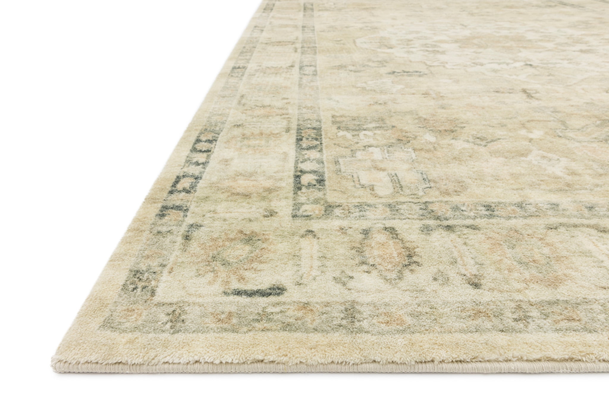 Loloi II Rosette Oriental Sand / Ivory Area Rug - Walmart.com