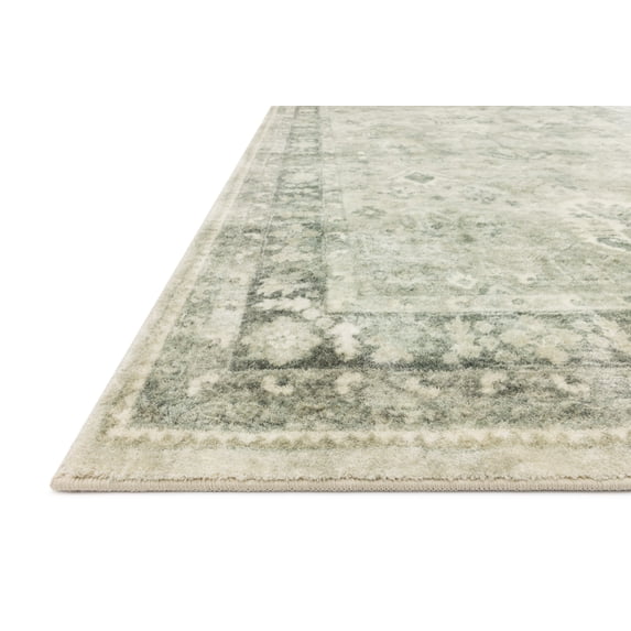 Loloi Rosette Steel / Graphite 7'-6" x 9'-6" Area Rug
