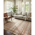 thumbnail image 1 of Loloi Saban SAB-05 Oriental Sand / Rust Area Rug 18" x 18" Sample, 1 of 6