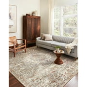 Loloi Saban SAB-07 Oriental Straw / Beige Area Rug 3-9 x 3-9 Round