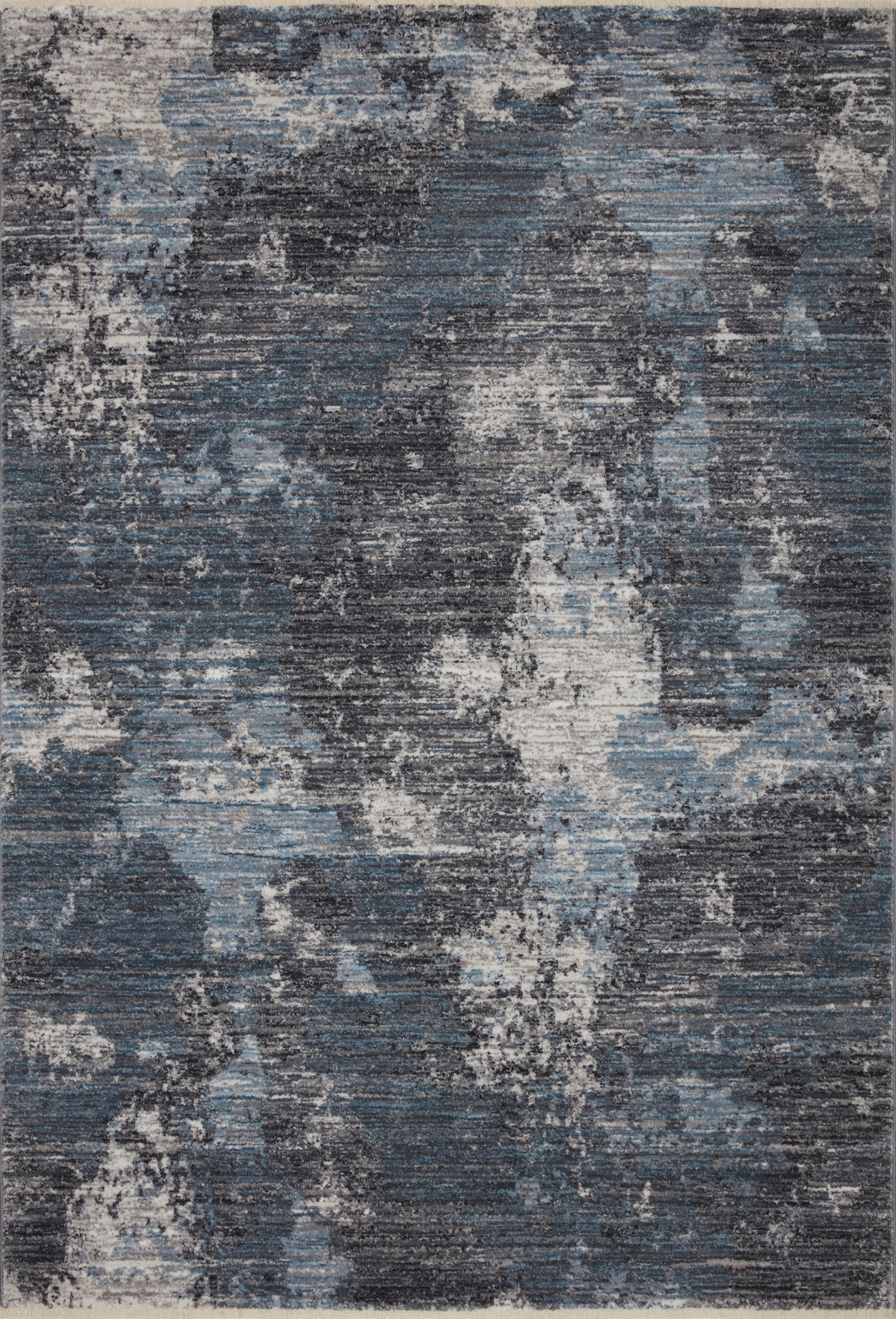 Loloi Samra SAM-05 Dove / Sky Abstract Area Rug 7'-10" x 10'