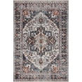 thumbnail image 1 of Loloi Samra SAM-09 Ivory / Denim Oriental Area Rug 2'-7" x 8'-0", 1 of 6