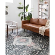 Loloi II Skye Oriental Charcoal / Multi Area Rug