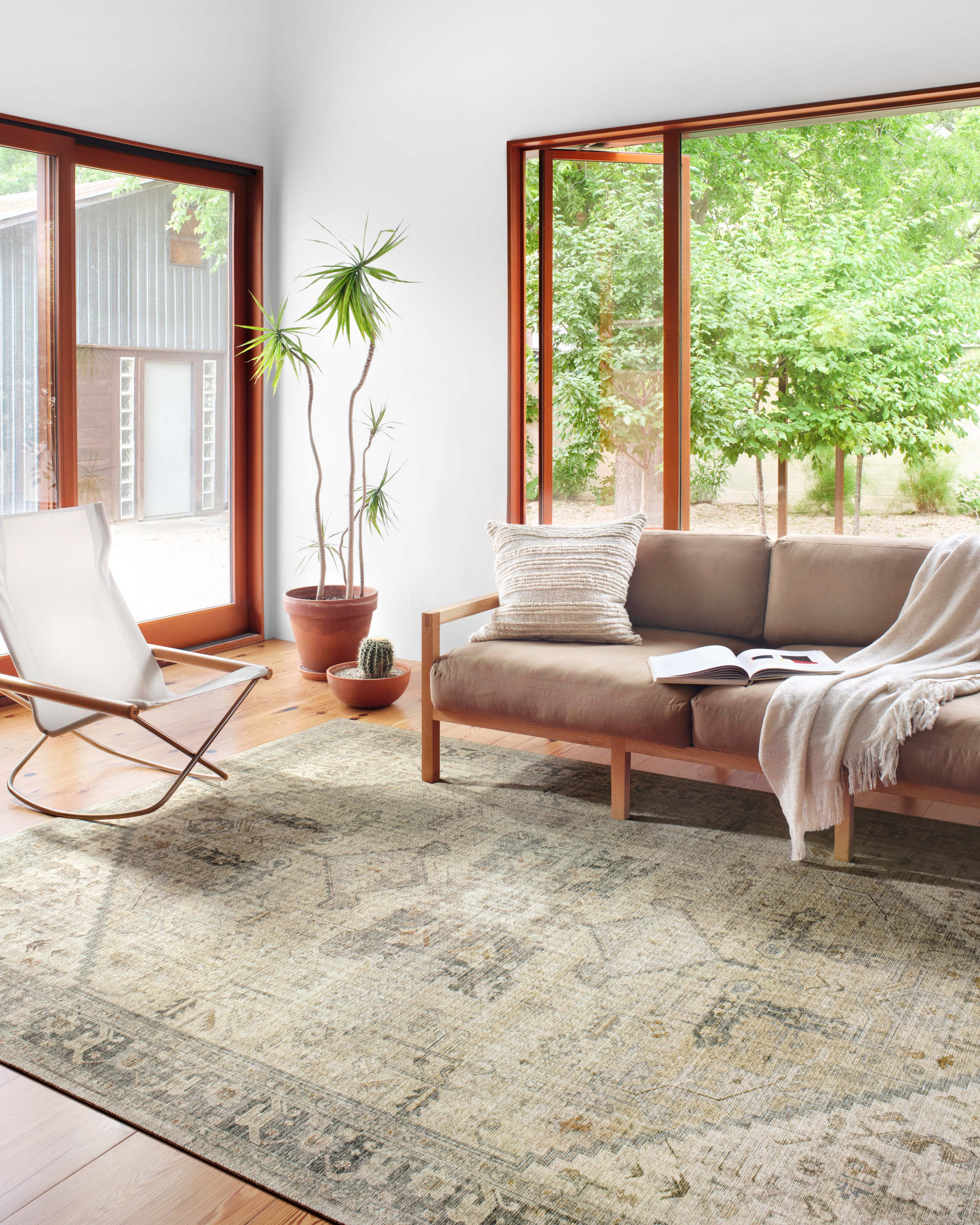 Loloi Skye SKY-13 Natural / Sand Oriental Area Rug 9'-0" x 12'-0"