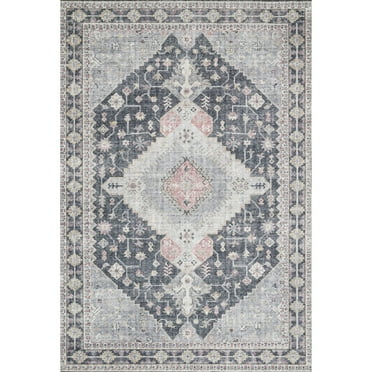 Skye Charcoal / Multi - 1-6" x 1-6" Sample Swatch