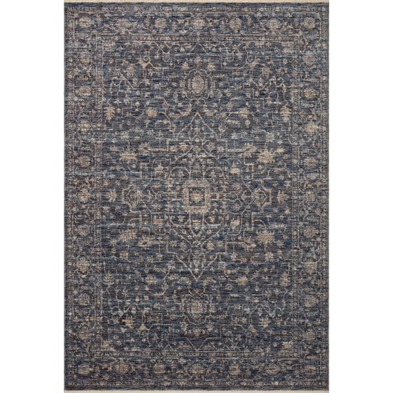 Loloi Sorrento Midnight / Natural 2'-0" x 3'-0" Area Rug