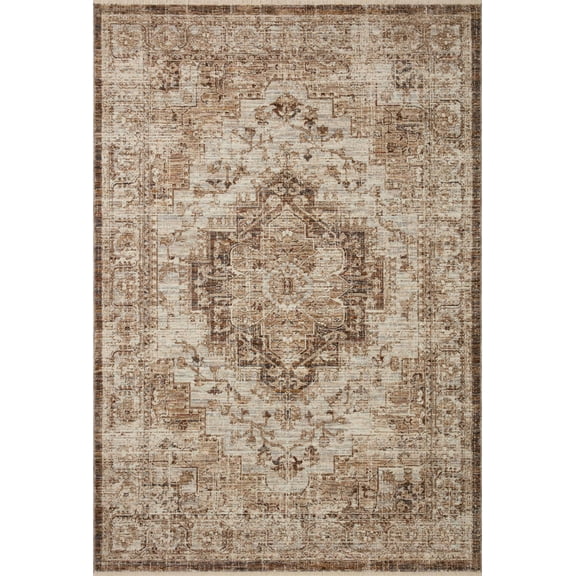 Loloi Sorrento Mocha / Multi 2'-7" x 10'-0" Area Rug
