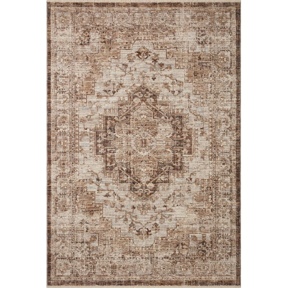 Loloi II Sorrento Mocha / Multi 7'-10" x 10'-2" Area Rug