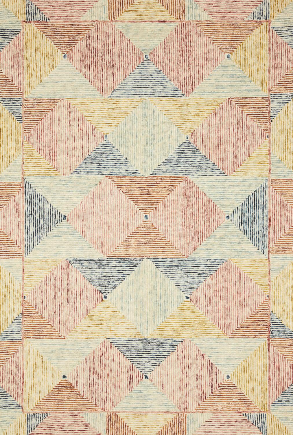 Loloi Spectrum Geometric Ivory / Multi Area Rug