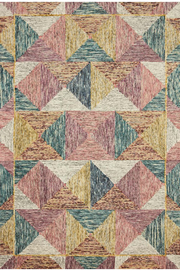 Spectrum Geometric Silver / Fiesta Area Rug