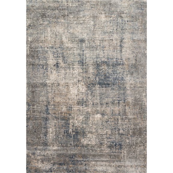 Loloi II Teagan Abstract Denim / Slate Area Rug