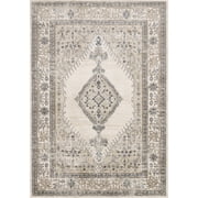 Loloi Teagan Oriental Oatmeal / Ivory Area Rug