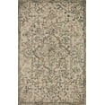 thumbnail image 1 of Loloi Halle HAE-01 Floral Grey / Ocean Area Rug 18" x 18" Sample, 1 of 2