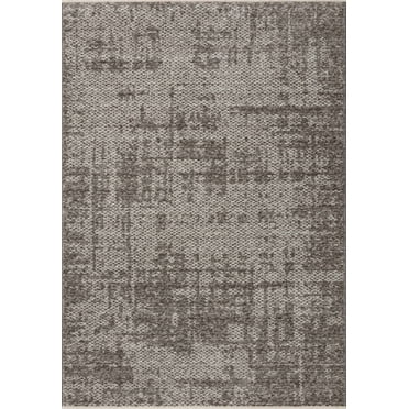 Loloi II Vance Oriental Taupe / Dove 18" x 18" Sample Area Rug