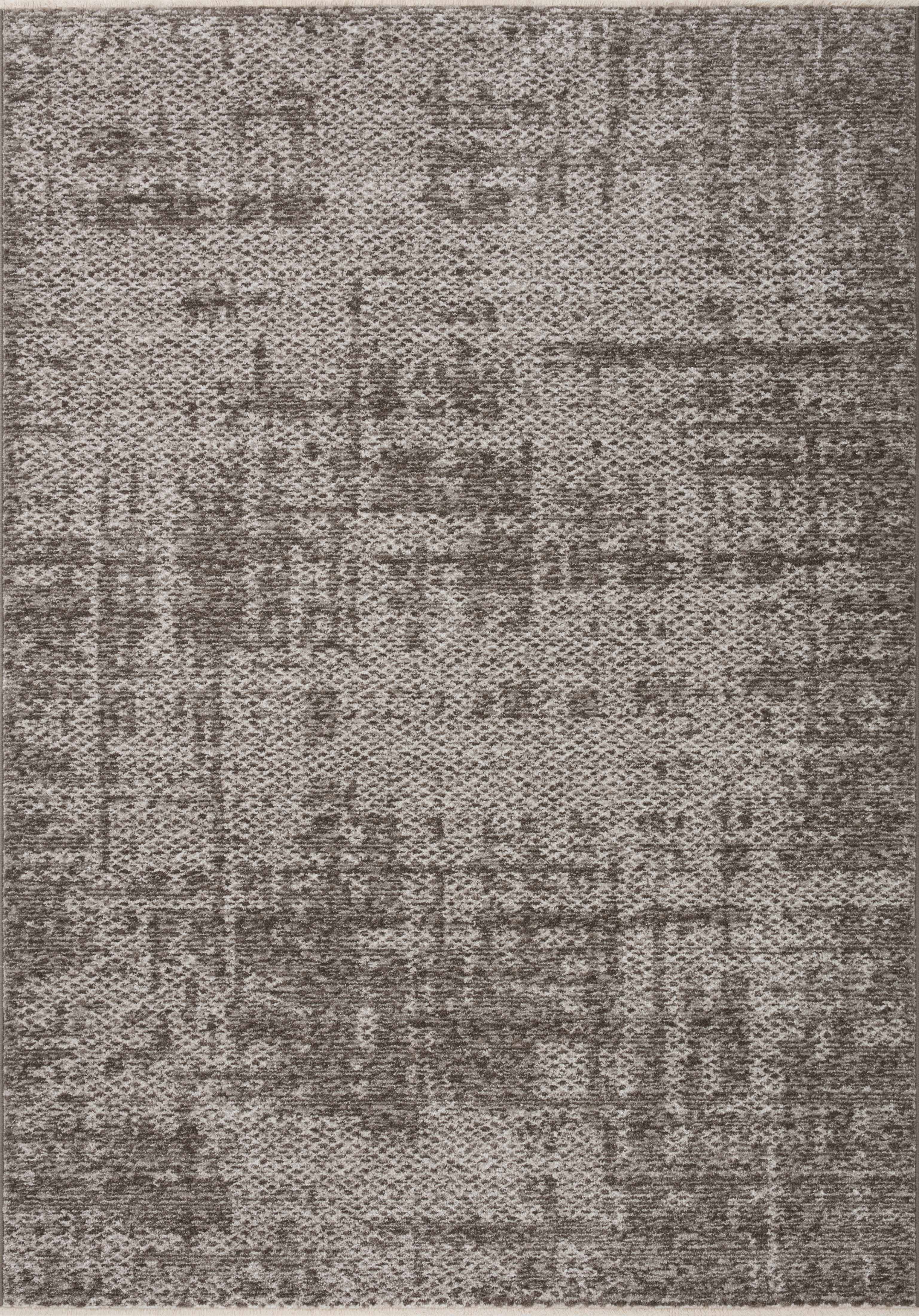 Taupe Dove Rectangular Easy-Care Viscose Area Rug