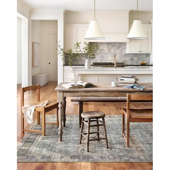 Loloi Wynter Grey / Charcoal 3'-6" x 5'-6" Accent Rug