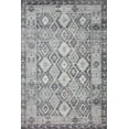 thumbnail image 1 of Turkish & Persian Kilim-Style Zion Charcoal / Slate Area Rug 18" x 18" Sample, 1 of 8